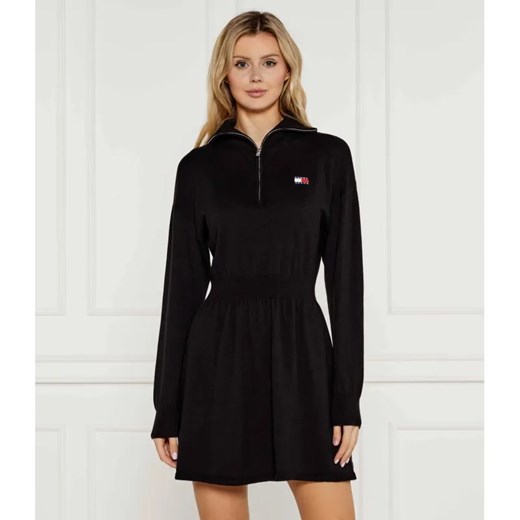 Tommy Jeans Sukienka | z dodatkiem wełny ze sklepu Gomez Fashion Store w kategorii Sukienki - zdjęcie 184332030