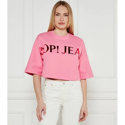 Joop! Jeans Bluza 57 252JE57Tisa | Cropped Fit ze sklepu Gomez Fashion Store w kategorii Bluzy damskie - zdjęcie 184332054