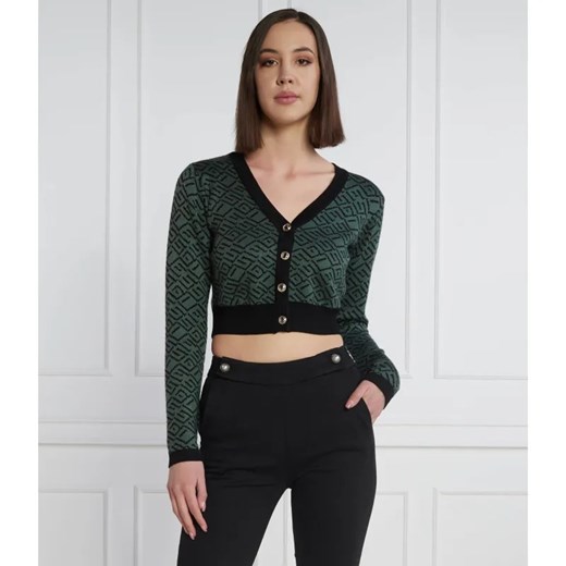 GUESS Kardigan JACQUARD | Regular Fit ze sklepu Gomez Fashion Store w kategorii Swetry damskie - zdjęcie 184332202