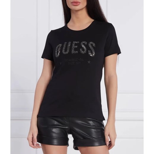 GUESS T-shirt Mirela Regular Fit ze sklepu Gomez Fashion Store w kategorii Bluzki damskie - zdjęcie 184332242