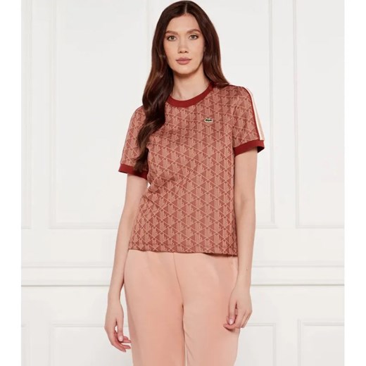 Lacoste T-shirt | Slim Fit ze sklepu Gomez Fashion Store w kategorii Bluzki damskie - zdjęcie 184332272