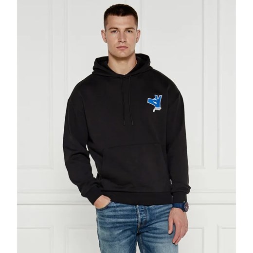 Hugo Blue Bluza Nallico | Regular Fit ze sklepu Gomez Fashion Store w kategorii Bluzy męskie - zdjęcie 184332322