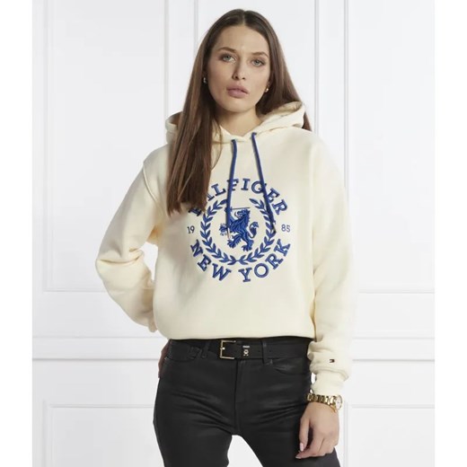 Tommy Hilfiger Bluza CREST HOODIE | Regular Fit ze sklepu Gomez Fashion Store w kategorii Bluzy damskie - zdjęcie 184332340