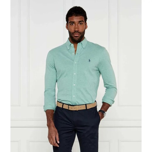 POLO RALPH LAUREN Koszula | Regular Fit | weathered mesh ze sklepu Gomez Fashion Store w kategorii Koszule męskie - zdjęcie 184332390