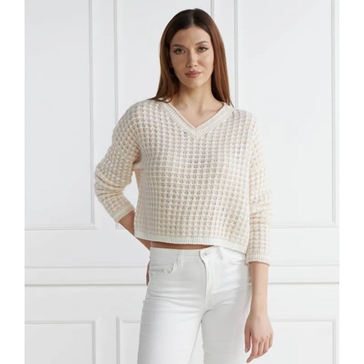 Marc Cain Sweter | Regular Fit | z dodatkiem wełny ze sklepu Gomez Fashion Store w kategorii Swetry damskie - zdjęcie 184332402