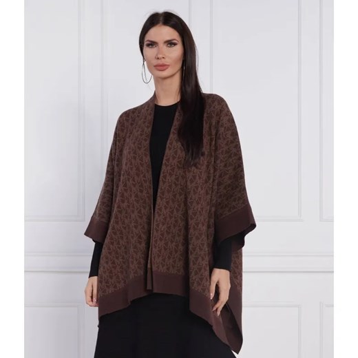 Michael Kors Ponczo | Relaxed fit | z dodatkiem wełny i kaszmiru ze sklepu Gomez Fashion Store w kategorii Poncza - zdjęcie 184332430