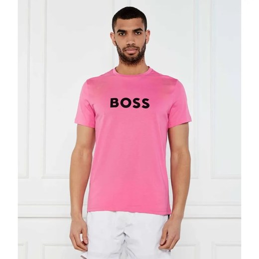 BOSS BLACK T-shirt RN | Regular Fit ze sklepu Gomez Fashion Store w kategorii T-shirty męskie - zdjęcie 184332510