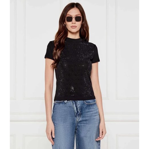 GUESS T-shirt | Slim Fit ze sklepu Gomez Fashion Store w kategorii Bluzki damskie - zdjęcie 184332533