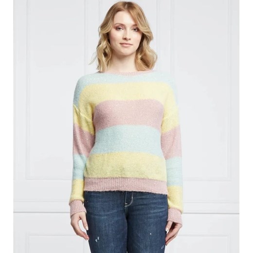 Liu Jo Sweter | Relaxed fit | z dodatkiem wełny ze sklepu Gomez Fashion Store w kategorii Swetry damskie - zdjęcie 184332544