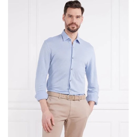 BOSS BLACK Lniana koszula Roan_F | Slim Fit ze sklepu Gomez Fashion Store w kategorii Koszule męskie - zdjęcie 184332554