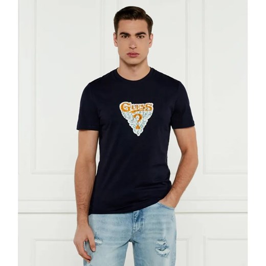 GUESS T-shirt | Slim Fit ze sklepu Gomez Fashion Store w kategorii T-shirty męskie - zdjęcie 184332600