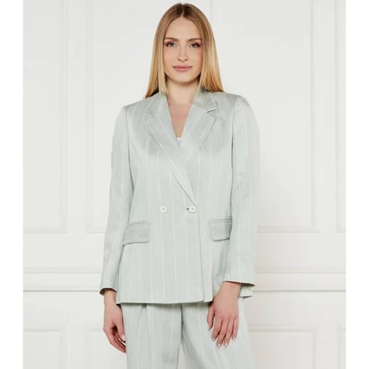 Marc Cain Marynarka | Loose fit | z dodatkiem lnu ze sklepu Gomez Fashion Store w kategorii Marynarki damskie - zdjęcie 184332604