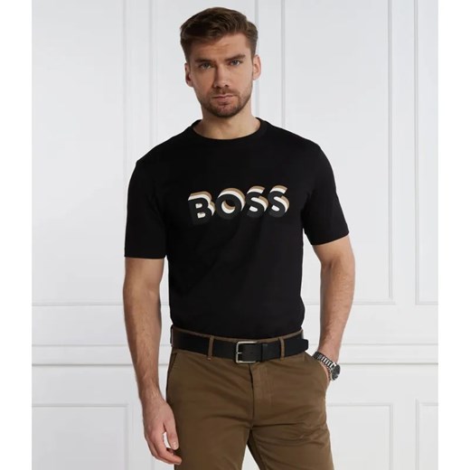 BOSS BLACK T-shirt Tiburt 427 | Regular Fit ze sklepu Gomez Fashion Store w kategorii T-shirty męskie - zdjęcie 184332704