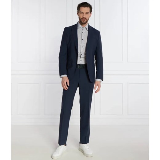 BOSS BLACK Garnitur P-Huge-2Pcs-242 | Slim Fit | z dodatkiem wełny ze sklepu Gomez Fashion Store w kategorii Garnitury męskie - zdjęcie 184332713