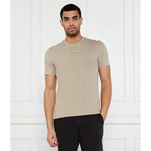 Calvin Klein T-shirt | Regular Fit ze sklepu Gomez Fashion Store w kategorii T-shirty męskie - zdjęcie 184332723