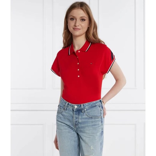 Tommy Hilfiger Polo | Regular Fit ze sklepu Gomez Fashion Store w kategorii Bluzki damskie - zdjęcie 184332732