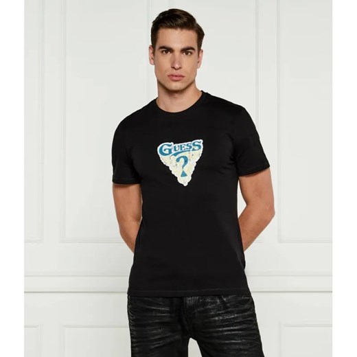 GUESS T-shirt | Slim Fit ze sklepu Gomez Fashion Store w kategorii T-shirty męskie - zdjęcie 184332761