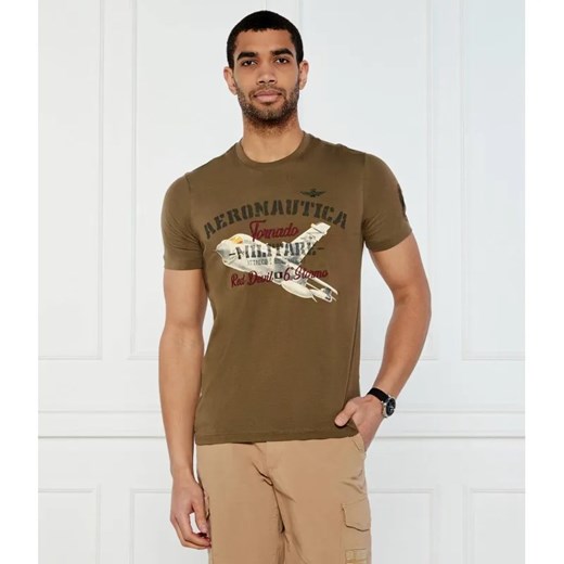 Aeronautica Militare T-shirt | Regular Fit ze sklepu Gomez Fashion Store w kategorii T-shirty męskie - zdjęcie 184332793