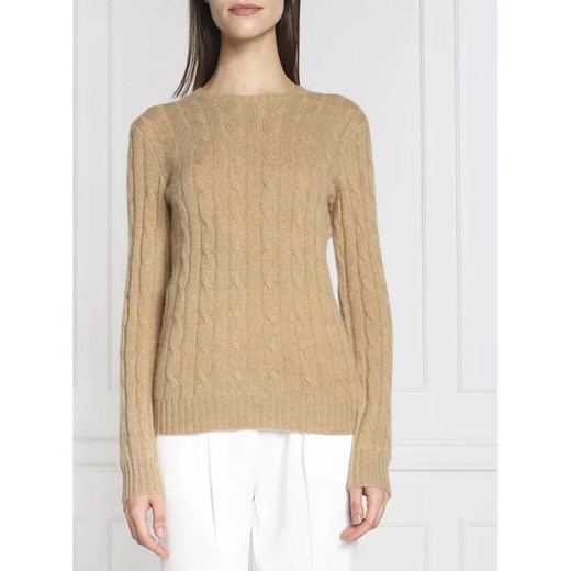 POLO RALPH LAUREN Kaszmirowy sweter | Regular Fit Polo Ralph Lauren L Gomez Fashion Store okazyjna cena