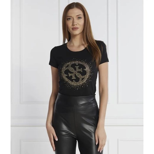 GUESS T-shirt | Slim Fit ze sklepu Gomez Fashion Store w kategorii Bluzki damskie - zdjęcie 184332820