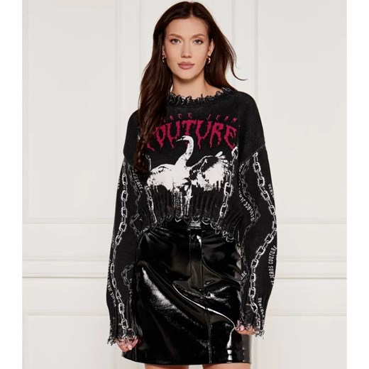 Versace Jeans Couture Sweter | Cropped Fit ze sklepu Gomez Fashion Store w kategorii Swetry damskie - zdjęcie 184332893