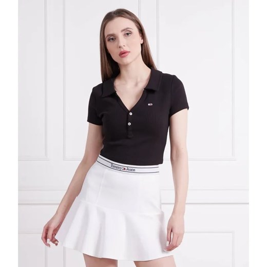 Tommy Jeans Polo | Cropped Fit ze sklepu Gomez Fashion Store w kategorii Bluzki damskie - zdjęcie 184333073