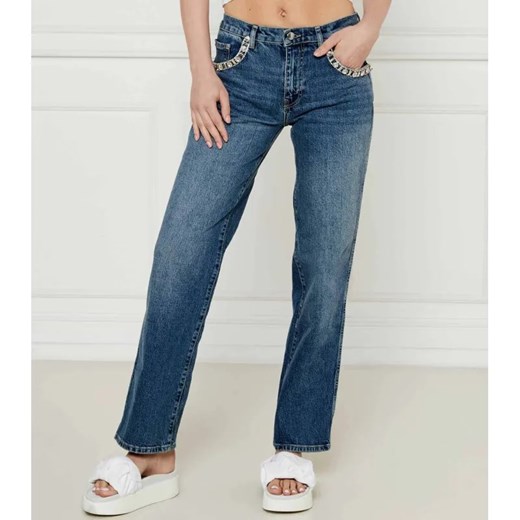 GUESS Jeansy DAISY | Straight fit ze sklepu Gomez Fashion Store w kategorii Jeansy damskie - zdjęcie 184333122