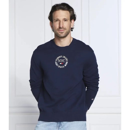 Tommy Jeans Sweter | Relaxed fit ze sklepu Gomez Fashion Store w kategorii Swetry męskie - zdjęcie 184333130