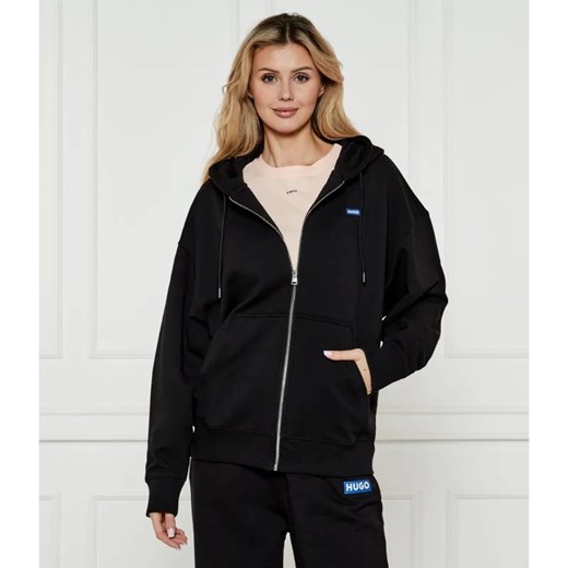 Hugo Blue Bluza | Loose fit ze sklepu Gomez Fashion Store w kategorii Bluzy damskie - zdjęcie 184333181