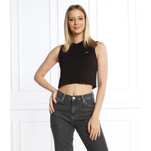 Tommy Jeans Top | Cropped Fit ze sklepu Gomez Fashion Store w kategorii Bluzki damskie - zdjęcie 184333211