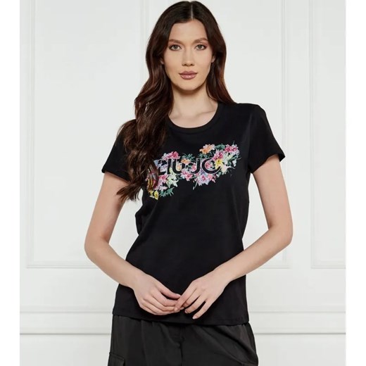 Liu Jo T-shirt | Regular Fit ze sklepu Gomez Fashion Store w kategorii Bluzki damskie - zdjęcie 184333220