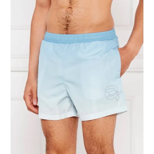 Karl Lagerfeld Szorty kąpielowe IKON OMBRE | Regular Fit ze sklepu Gomez Fashion Store w kategorii Kąpielówki - zdjęcie 184333250