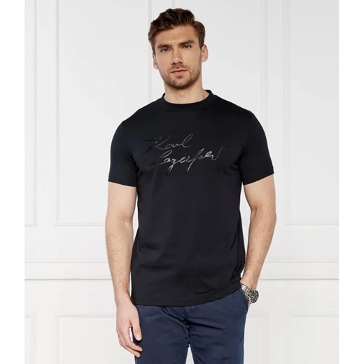 Karl Lagerfeld T-shirt | Regular Fit ze sklepu Gomez Fashion Store w kategorii T-shirty męskie - zdjęcie 184333251