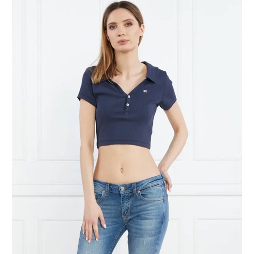 Tommy Jeans Polo | Cropped Fit ze sklepu Gomez Fashion Store w kategorii Bluzki damskie - zdjęcie 184333263