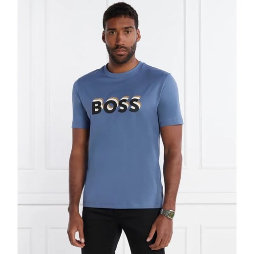 BOSS BLACK T-shirt Tiburt 427 | Regular Fit ze sklepu Gomez Fashion Store w kategorii T-shirty męskie - zdjęcie 184333271