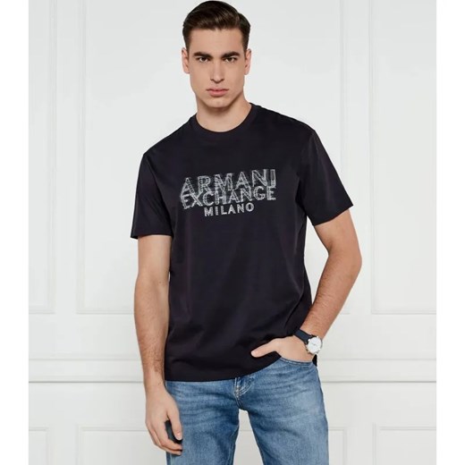 Armani Exchange T-shirt | Regular Fit ze sklepu Gomez Fashion Store w kategorii T-shirty męskie - zdjęcie 184333274
