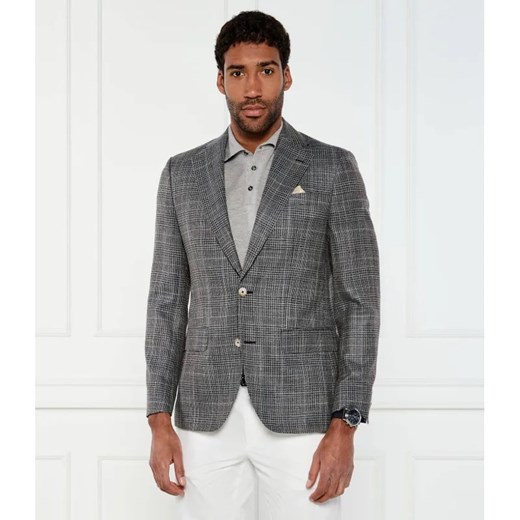 Sand Copenhagen Wełniana marynarka Star Napoli 1/2 | Modern fit | z dodatkiem jedwabiu ze sklepu Gomez Fashion Store w kategorii Marynarki męskie - zdjęcie 184333301