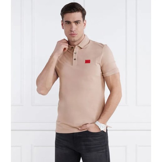 HUGO Polo Dereso232 | Slim Fit | pique ze sklepu Gomez Fashion Store w kategorii T-shirty męskie - zdjęcie 184333331