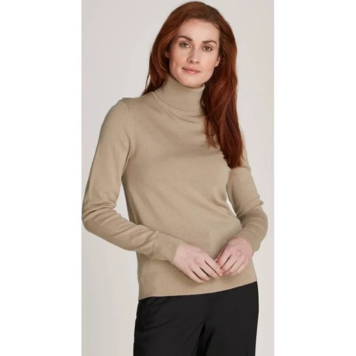 Calvin Klein Wełniany golf | Regular Fit ze sklepu Gomez Fashion Store w kategorii Swetry damskie - zdjęcie 184333332