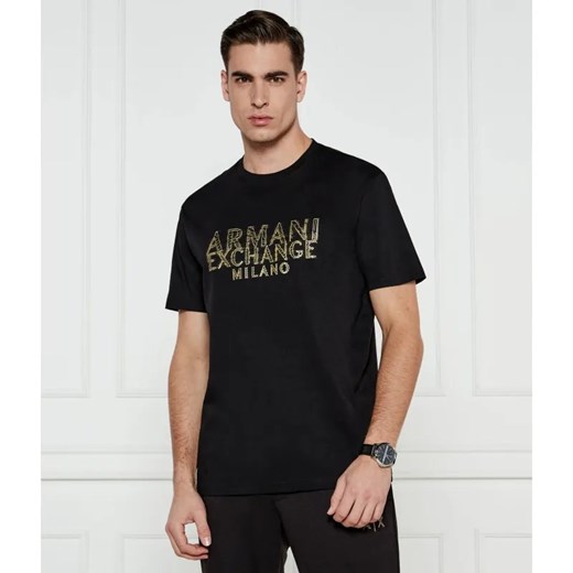 Armani Exchange T-shirt | Regular Fit ze sklepu Gomez Fashion Store w kategorii T-shirty męskie - zdjęcie 184333423