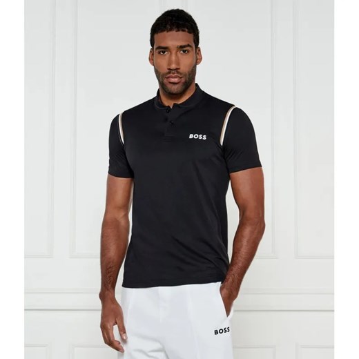 BOSS GREEN Polo BOSS x Matteo Berrettini Pariq MB 8 | Slim Fit | stretch ze sklepu Gomez Fashion Store w kategorii T-shirty męskie - zdjęcie 184333462