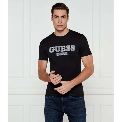 GUESS T-shirt | Slim Fit ze sklepu Gomez Fashion Store w kategorii T-shirty męskie - zdjęcie 184333501