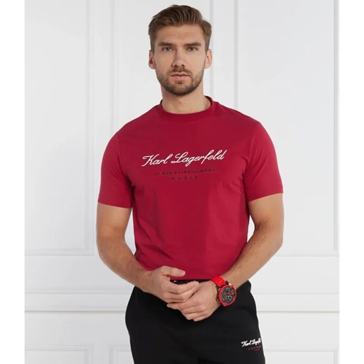 Karl Lagerfeld T-shirt | Regular Fit ze sklepu Gomez Fashion Store w kategorii T-shirty męskie - zdjęcie 184333572