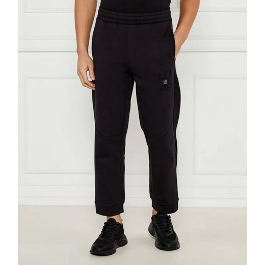 HUGO Spodnie dresowe Debospant | Straight fit ze sklepu Gomez Fashion Store w kategorii Spodnie męskie - zdjęcie 184333651