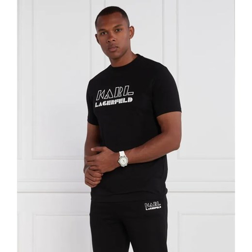 Karl Lagerfeld T-shirt | Regular Fit ze sklepu Gomez Fashion Store w kategorii T-shirty męskie - zdjęcie 184333670