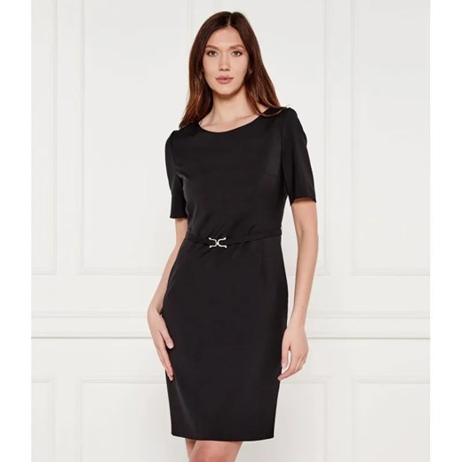 BOSS BLACK Wełniana sukienka Daleah ze sklepu Gomez Fashion Store w kategorii Sukienki - zdjęcie 184333683