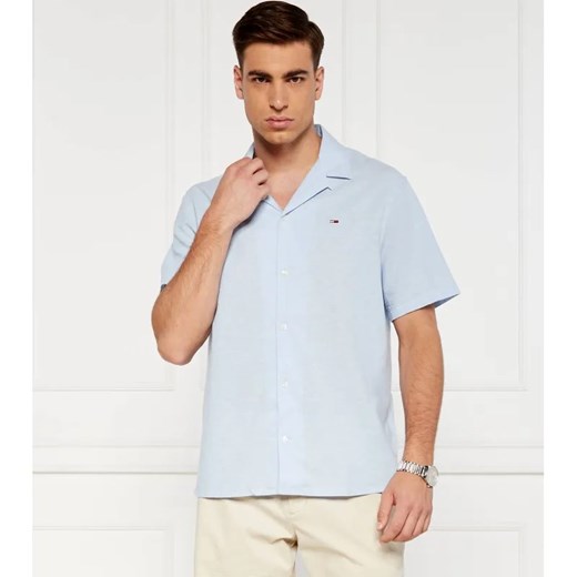 Tommy Jeans Koszula | Regular Fit | z dodatkiem lnu ze sklepu Gomez Fashion Store w kategorii Koszule męskie - zdjęcie 184333704