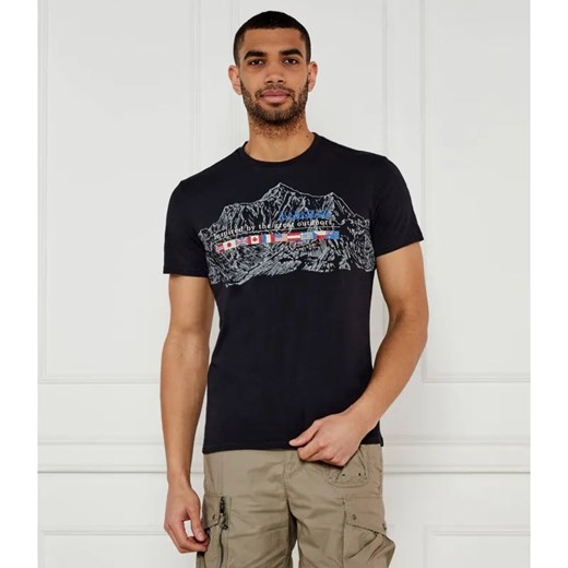 Napapijri T-shirt S-TURIN | Regular Fit ze sklepu Gomez Fashion Store w kategorii T-shirty męskie - zdjęcie 184333730