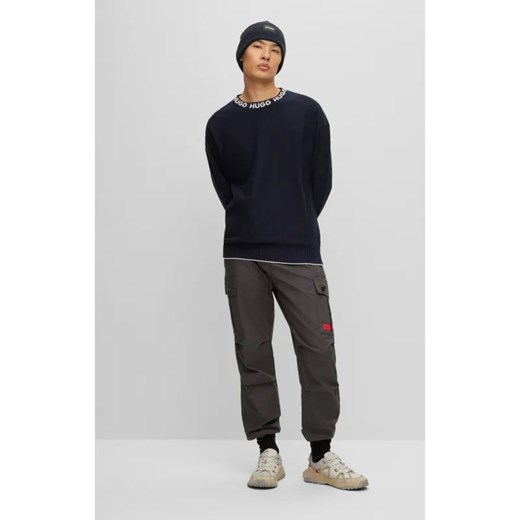 HUGO Sweter Smarlo | Oversize fit ze sklepu Gomez Fashion Store w kategorii Swetry męskie - zdjęcie 184333732