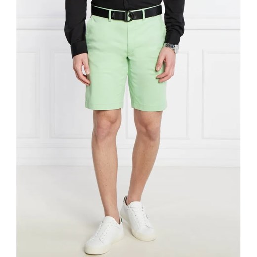 Calvin Klein Szorty + pasek MODERN TWILL | Slim Fit ze sklepu Gomez Fashion Store w kategorii Spodenki męskie - zdjęcie 184333843